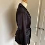 b young dressy black belted jacket size 12 Image 2