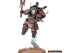Warhammer 40K Space Marine Chaplain with Jump Pack
