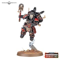 Warhammer 40K Space Marine Chaplain with Jump Pack