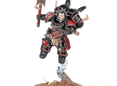 Warhammer 40K Space Marine Chaplain with Jump Pack