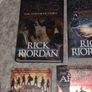 Nine Percy Jackson novels. Image 5