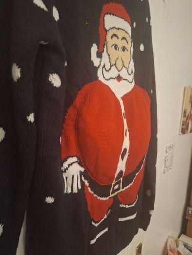 Jumper/Santa Claus Sweater with Fat Belly