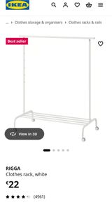 Clothes rack IKEA