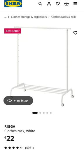 Clothes rack IKEA