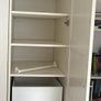 Single tall white wardrobe ikea Image 2