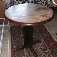 Round Table suitable for pub. Sturdy and in VG Condition