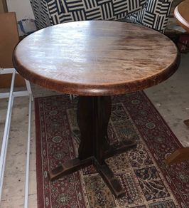 Round Table suitable for pub. Sturdy and in VG Condition