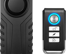 113dB Bike Alarm Wireless Vibration Motion Sensor Waterproof Motorcycle Alarm with Remote