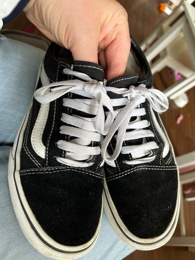 Vans old skool platform trainers