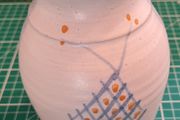 Suzanne May Pottery Flower Vase