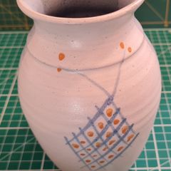 Suzanne May Pottery Flower Vase