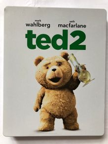 Ted 2 [2015] Mark Wahlberg & Seth MacFarlane [Blu-ray Movie STEELBOOK]