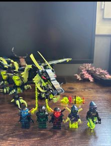 Morros dragon with possesed lloyd and figures