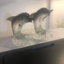 2 glass Dolphins Image 4