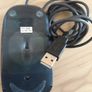 Dell Wired USB - Optical Standard Mouse Black & Silver-3 Button Scroll Wheel Image 2