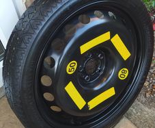 Audi A6 / A7 space saver spare wheel 20"