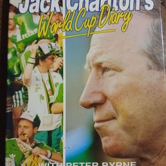 Jack Charlton World Cup 1990 Diary Hardcopy Signed