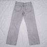 Zara Light Grey Stone Wash High Waisted Straight Leg Denim Jeans 16UK/44EU Image 6