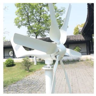 800W 48V Wind Turbine Generator with Controller 6 Blade