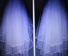 Bridal 3 Tier Elbow Length Veil