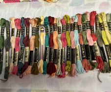30 pack DMC embroidery Skeins