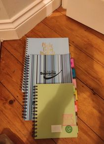 Hardback notebook and Project pads