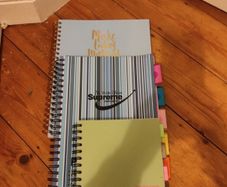 Hardback notebook and Project pads