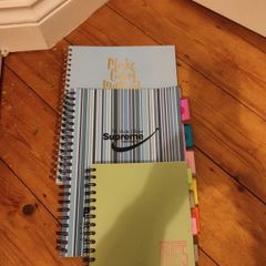 Hardback notebook and Project pads