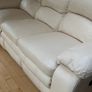 Cream Genuine Leather Suite 3 + 2 Image 3
