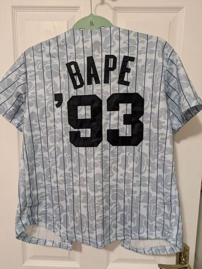 BAPE Mitchell and Ness Baseball Yankees jersey women's