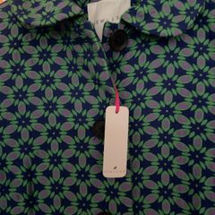 Kew coat size 8 new retro print coat