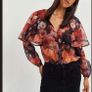 BNWT Next Cape Long Sleeve Blouse size UK18/20 EU46/46 Postage included Image 6