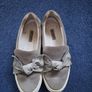 Paul  Green Flat Shoes In Grey Suede Image 2