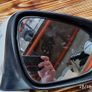 Lexus CT200h driver side wing mirror - white Image 2