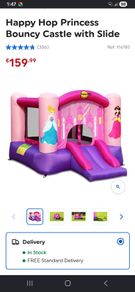 princess bouncy castle