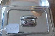 Silver plated cover dish