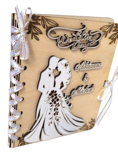 Wedding Gift Card, Personalised Wedding Card, Wooden Wedding Card With Space For Money A Wedding Card that Stays in the Heart Forever