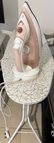 Steam Generating Irons and ironing board