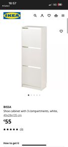 shoe wardrobe ikea x3