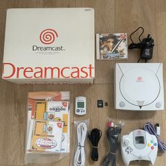 Sega Dreamcast White Boxed modded 32GB sd card, Soul Calibur, 1 controller and VMU, retro console Neo Geo, Nintendo Nes / Snes, Sega Genesis. Free Region
