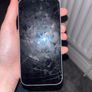 i phone 14 slight cracked screen can't even see it 74% battery Image 3