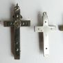 Vintage Religious Jewelry lot, holy Medal, Crucifixes Image 6