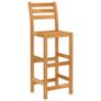 3 Piece Outdoor Bar Set Solid Acacia Wood Image 5