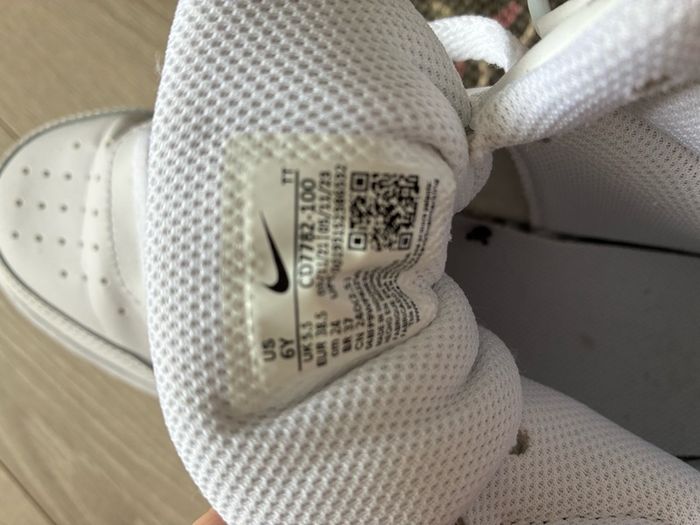 Nike air force high-tops white uk 5.5 and eu 38.5
