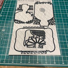 Xcut Build a scene Dies - Fairground - 5 pieces