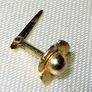 Pristine Vintage 9ct Gold Flower Stud Earring Image 9