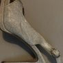 silver menbur heels size 3uk Image 2