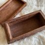 Vintage African carved box Image 4