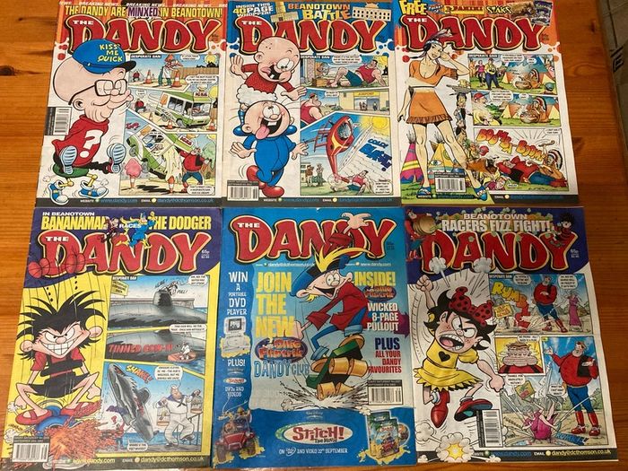 Comics: 'The Dandy' 2002,2003 and 2004 (48 numbers)