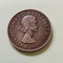 1958 Elizabeth II UK Half Penny Image 2